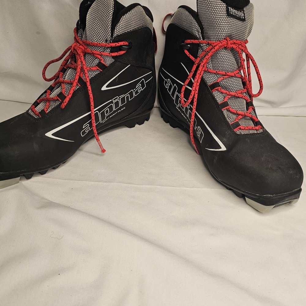 Alpina‎ Boots Mens 10 US 44 EU T5 Touring Cross Country Soft Boot Nordic Ski